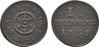 Osnabrück, Stadt Cu 1 1/2 Pfennig -