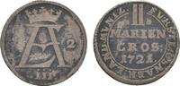 Osnabrück, Bistum 2 Mariengroschen Ernst August II. von York 1716-1728 -