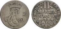 Osnabrück, Bistum 2 Mariengroschen 1724 JJJ Osnabrück Ernst August II. von York 1716-1728 Sehr schön