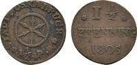 Osnabrück, Stadt Cu 1 1/2 Pfennig -