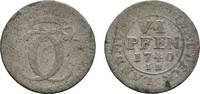 Waldeck 6 Pfennig Karl August Friedrich 1728-1763 -