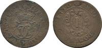 Waldeck Cu Pfennig Karl August Friedrich 1728-1763 -
