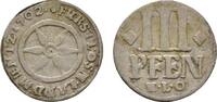 Osnabrück, Bistum 3 Pfennig Karl von Lothringen 1698-1715 -