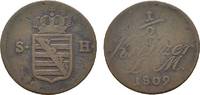 Sachsen-Hildburghausen Cu 1/2 Kreuzer Friedrich 1784-1826 -
