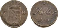 Sachsen-Hildburghausen Cu Heller Friedrich 1784-1826 -