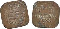 Sachsen-Hildburghausen Cu Heller Klippe Friedrich 1784-1826 -