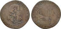 Niederlande-Antwerpen, Stadt Cu Rechenpfennig Karl II 1665-1700 -