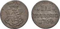 Sachsen-Albertinische Linie 3 Pfennig Friedrich August III. 1763-1806 -