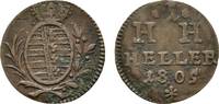Sachsen-Hildburghausen Cu Heller Friedrich 1784-1826 -