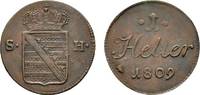 Sachsen-Hildburghausen Cu Heller Friedrich 1784-1826 -