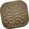 Sachsen-Hildburghausen Einseitige Cu Heller Klippe Ernst Friedrich Karl 1745-1780 -