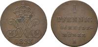 Braunschweig-Calenberg-Hannover Cu Pfennig Wilhelm IV. 1830-1837 -