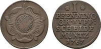 Lippe-Detmold Cu Pfennig Simon August 1734-1782 -