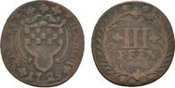 Hamm, Stadt Cu 3 Pfennig -