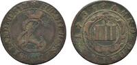 Hessen-Darmstadt Cu 4 Pfennig Ernst Ludwig 1678-1739 -