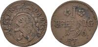 Hessen-Darmstadt Cu Pfennig Ludwig X. 1790-1806 -