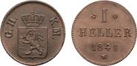 Hessen-Darmstadt Cu Heller Ludwig II. 1830-1848 -