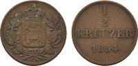 Bayern Cu 1/2 Kreuzer Maximilian II. 1848-1864 -