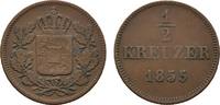 Bayern Cu 1/2 Kreuzer Maximilian II. 1848-1864 -