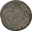 Schlesien-Württemberg-Oels Einseitiger 1/2 Kreuzer Christian Ulrich 1664-1704
