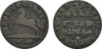 Braunschweig-Wolfenbüttel 6 Pfennig Karl I. 1735-1780 -