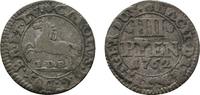 Braunschweig-Wolfenbüttel 4 Pfennig Karl I. 1735-1780 -