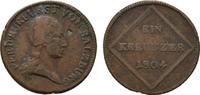 Salzburg, Erzbistum Cu Kreuzer Erzherzog Ferdinand 1803-1806 -