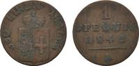 Waldeck Cu Pfennig Georg Heinrich 1813-1845 -