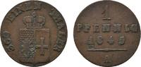 Waldeck Cu Pfennig Georg Heinrich 1813-1845 -