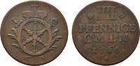 Mainz, Erzbistum Cu 4 Pfennig Emmerich Joseph von Breitbach-Bürresheim 1763-1774 -