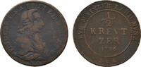 Mainz, Erzbistum Cu 1/2 Kreuzer Friedrich Karl Joseph 1774-1802 -