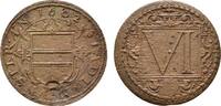 Münster, Stadt Cu 6 Pfennig -