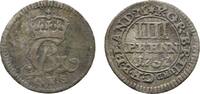 Braunschweig-Calenberg-Hannover 4 Pfennig Georg II. 1727-1760 -