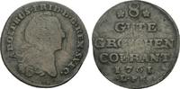 Pommern-unter schwedischer Besetzung 8 Gute Groschen Adolph Friedrich 1751-1771 -