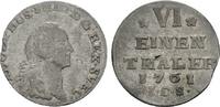 Pommern-unter schwedischer Besetzung 1/6 Taler Adolph Friedrich 1751-1771 -