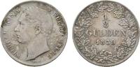 Württemberg 1/2 Gulden Wilhelm I. 1816-1864 -