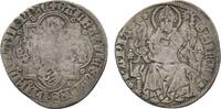 Italien-Pavia Pegione zu 1 1/2 Soldi Galeazzo II. Visconti 1359-1378 -