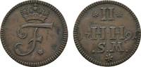 Sachsen-Hildburghausen Cu 2 Heller Friedrich 1784-1826 -