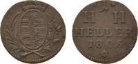 Sachsen-Hildburghausen Cu Heller Friedrich 1784-1826 -
