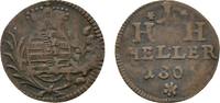 Sachsen-Hildburghausen Cu Heller Friedrich 1784-1826 -
