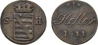 Sachsen-Hildburghausen Cu Heller Friedrich 1784-1826 -