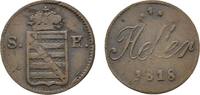 Sachsen-Hildburghausen Cu Heller Friedrich 1784-1826 -