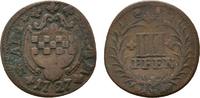 Hamm, Stadt Cu 3 Pfennig -