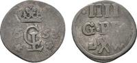 Braunschweig-Lüneburg-Celle 4 Gute Pfennig Christian Ludwig 1648-1665 -