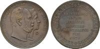 Brandenburg-Preußen Bronzemedaille Wilhelm I. 1861-1888 -