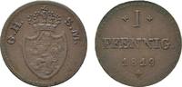 Hessen-Darmstadt Cu Pfennig Ludwig I. 1806-1830 -