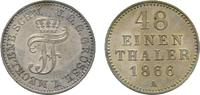 Mecklenburg-Schwerin 1/48 Taler Friedrich Franz II. 1842-1883 -