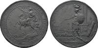 Sachsen-Albertinische Linie Zinngußmedaille Friedrich August I. 1694-1733 -