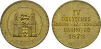 Hannover, Stadt Messingmedaille -