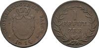 Baden-Durlach Cu Kreuzer Carl Ludwig Friedrich 1811-1818 -